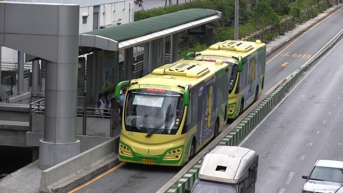 Bangkok dừng hoạt động xe bus nhanh BRT vì thua lỗ